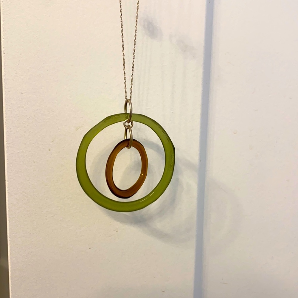 Recycled glass Necklace